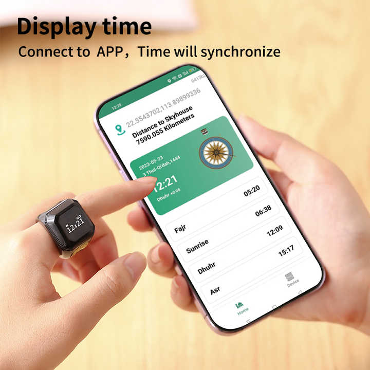 Muslim Digital Prayer Ring
